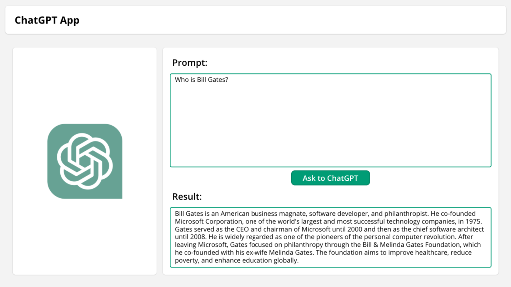 ChatGPT App