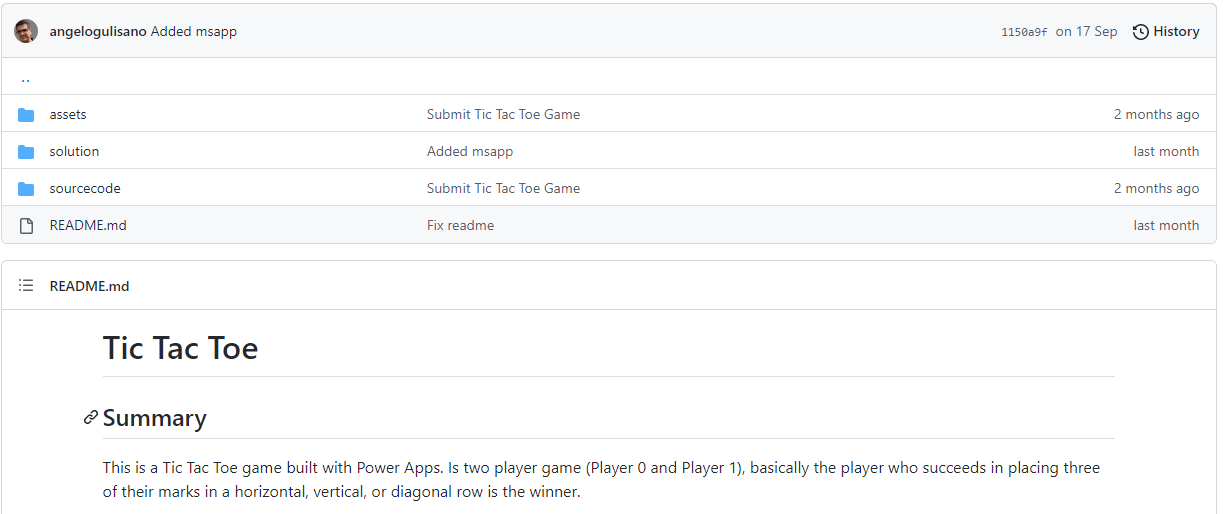 Power Apps Games - Tic Tac Toe