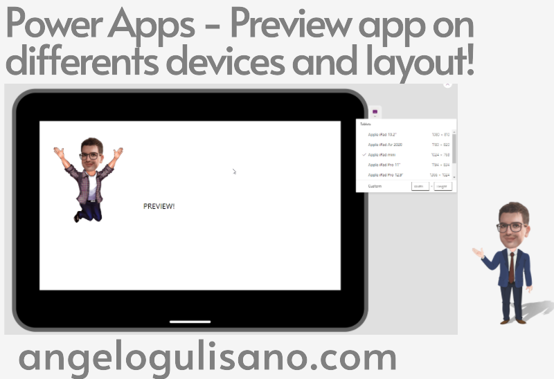 Power Apps – Preview an app